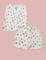 Cloud Soft comfortable Muslin Jabla Set - Egret