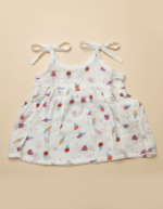 Cloud Soft comfortable Muslin knot frocks - Ice lollies