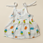 Cloud Soft comfortable Muslin knot frocks – Popsicle