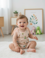 Cloud Soft comfortable Muslin knot Jabla set –  Dino planet - Image 2