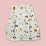 Cloud Soft comfortable Muslin frocks C cut - Puppies
