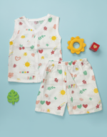 Cloud Soft comfortable Muslin Jabla Set – Hearts