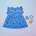 Soft summer Blueberry Fields Frock