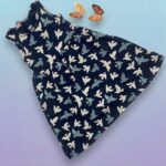 Girls Sleeveless Printed Dress – Flying Birds