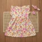 Soft Buttercream Blossom Frock