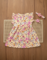 Soft Buttercream Blossom Frock