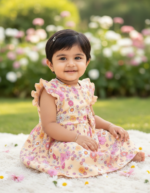 Soft Buttercream Blossom Frock - Image 2
