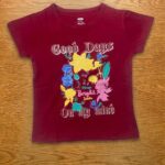Girls Cotton Crew Neck Printed T-Shirt –  Good Days