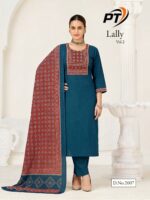 solid teal blue cotton Ethnic Kurta Set (Copy)