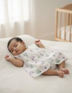 Cloud Soft comfortable Muslin frocks C cut – Owl - Image 3