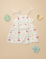 Cloud Soft comfortable Muslin knot frocks – Night Blossoms