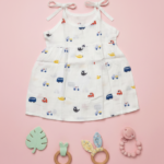 Cloud Soft comfortable Muslin knot frocks – Rider