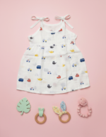 Cloud Soft comfortable Muslin knot frocks – Rider