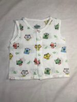 Combo - Pack of 5 : New born Muslin Jabla - Image 3