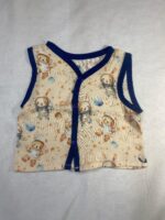 Combo - Pack of 5 : New born Muslin Jabla - Image 6