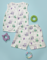 Cloud Soft comfortable Muslin Jabla Set – Owl