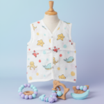 Cloud Soft comfortable Muslin button Jabla – Aquarium