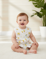 Cloud Soft comfortable Muslin button Jabla – Cats - Image 2