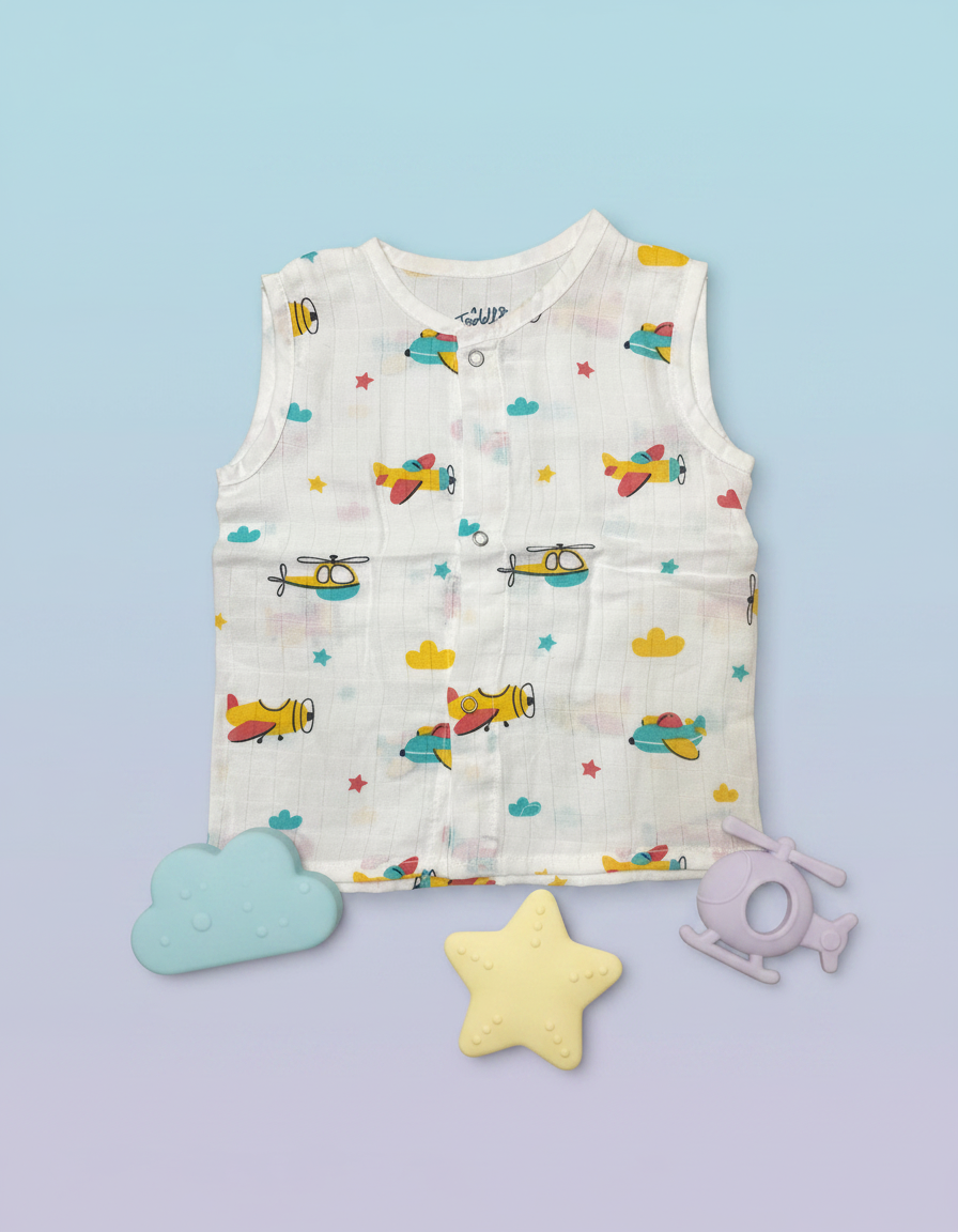 Jabla_FlyHi Cloud Soft comfortable Muslin button Jabla – Fly HI - Image 1
