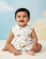 Cloud Soft comfortable Muslin button Jabla – Fly HI - Image 2