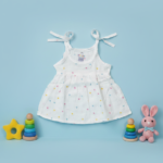 Cloud Soft comfortable Muslin knot frocks – Pearly