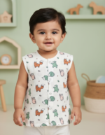 Cloud Soft comfortable Muslin button Jabla – scooby - Image 2
