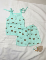Cloud Soft comfortable Muslin knot Jabla set – Teddy