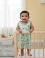 Cloud Soft comfortable Muslin knot Jabla set – Teddy - Image 3