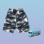 Knee Length Shorts – Midnight Cloud print