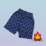 Knee Length Shorts –  Pixel Geometric All Over Print