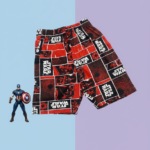 Knee Length Shorts – Starwar All Over Print