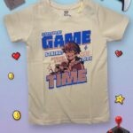 Boys Cotton Crew Neck Printed T-Shirt – Game Time