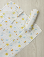 Muslin Baby Swaddle - Extra Large & Soft - Image 4