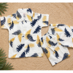 Soft Cotton Boys Shirt & Shorts Set - fun